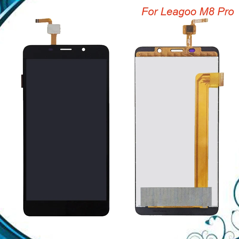 Высококачественный ЖК дисплей для Leagoo M8 Pro + фотосенсорная стеклянная