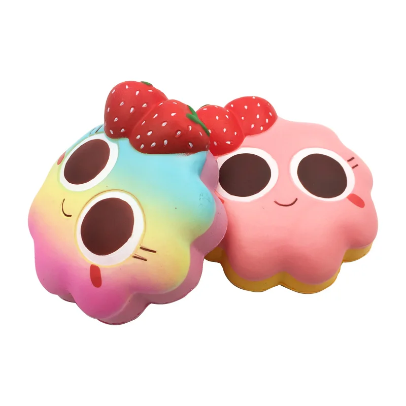 20 Kawaii клубника торт форма крем ароматизированный мягкий медленно