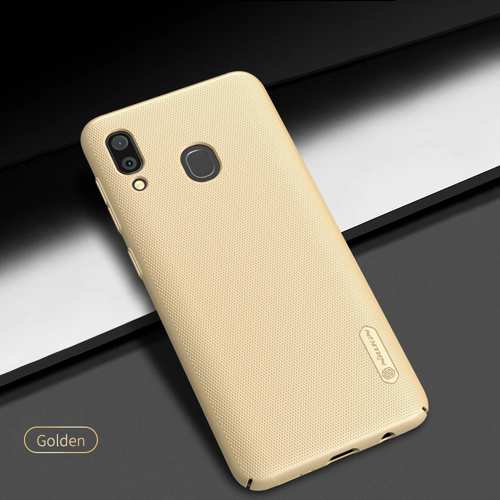 Золотой Чехол для samsung Galaxy A10 A50 A30 A50S A30S A40 A60 A70 Nillkin Матовый Жесткий чехол-накладка для samsung Galaxy A30 чехол - Цвет: Золотой