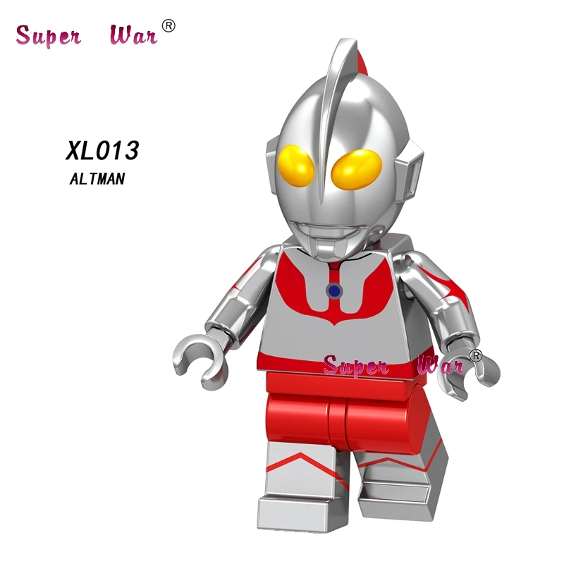 Одиночный EVA Masked Rider Baltan Seijin Kamen Rider V3 мазингер Z Beast King Golion Voltron Ultraman строительные блоки игрушки - Цвет: XL013