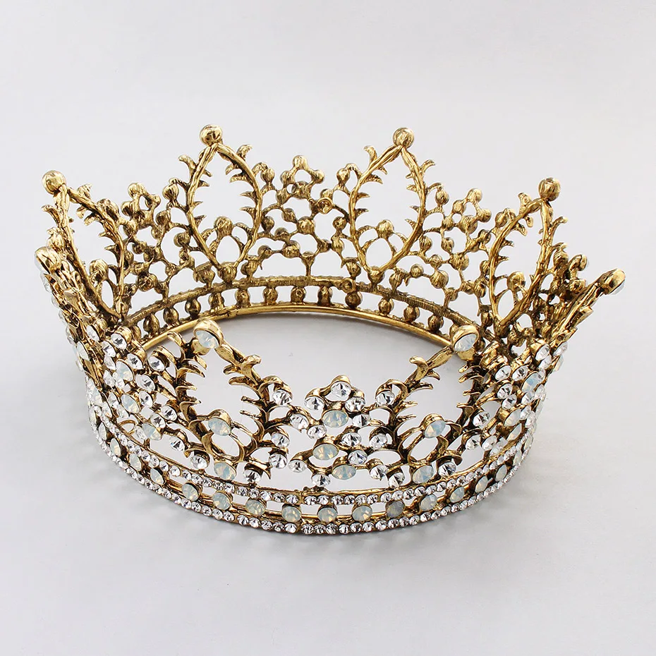 Новинка 2019 роскошные тиары и короны Miallo King ювелирные изделия с австрийскими