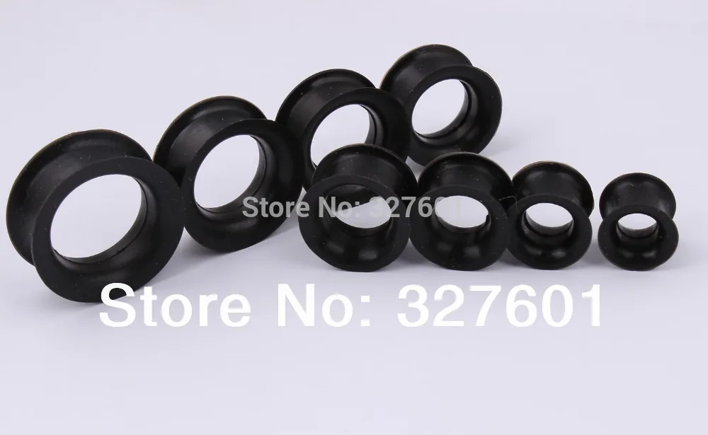 Оптовая продажа 48 шт./лот 12 размеров ювелирные изделия для тела черный