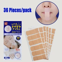 36 piecespack adult relieve snoring paste nose snore stopping anti snore stickers kids anti snoring device close mouth sticker