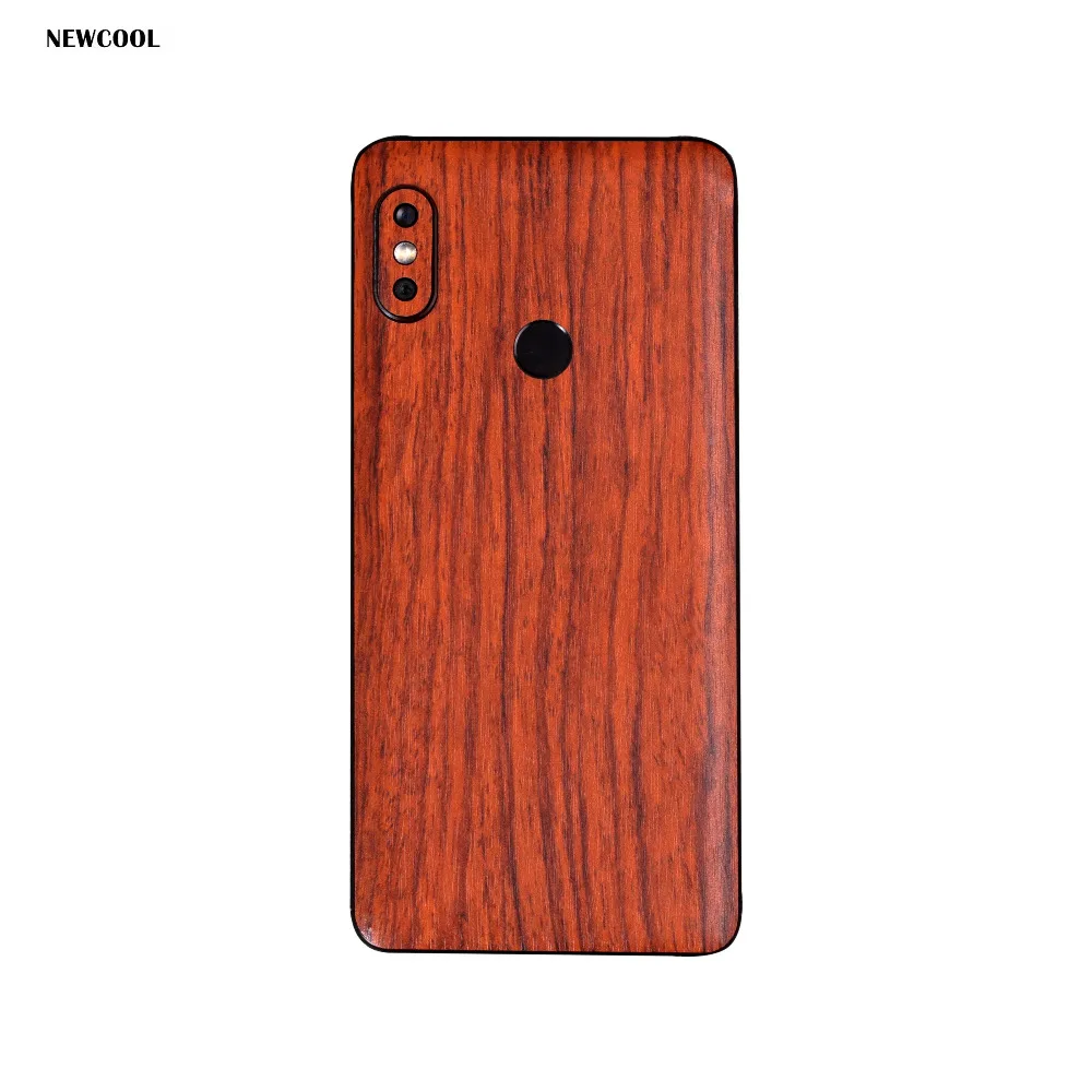 Carboon дерево зерна задняя защитная пленка наклейки для Xiaomi Redmi Note 5 note5 цвет
