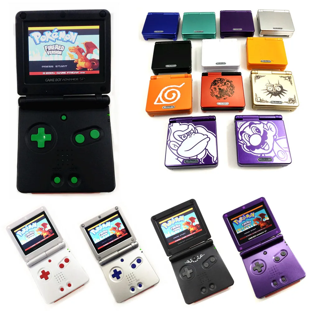 Профессионально Восстановленный игровой консоль GameBoy Advance SP для GBA SP|Запасные