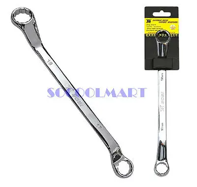 

1Pcs 36mm 41mm Double 12 Point Box End Wrench Spanner Handy Tool Silver Tone