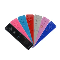 10 pcs 7 colors built in motion 2in1 remote control jostick for wii gamepad controller with motion plus