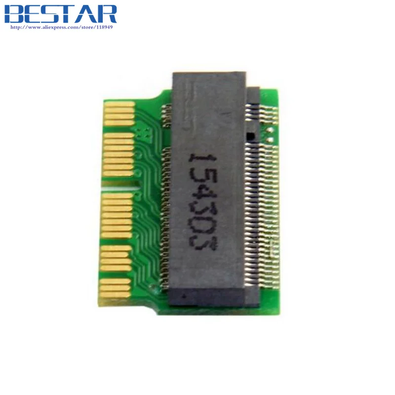 Фото Macbook 12 + 16 контактов 2014 2015 к M.2 NGFF M-Key AHCI SSD-адаптер Преобразование карты для обновления MacBook SSD №3