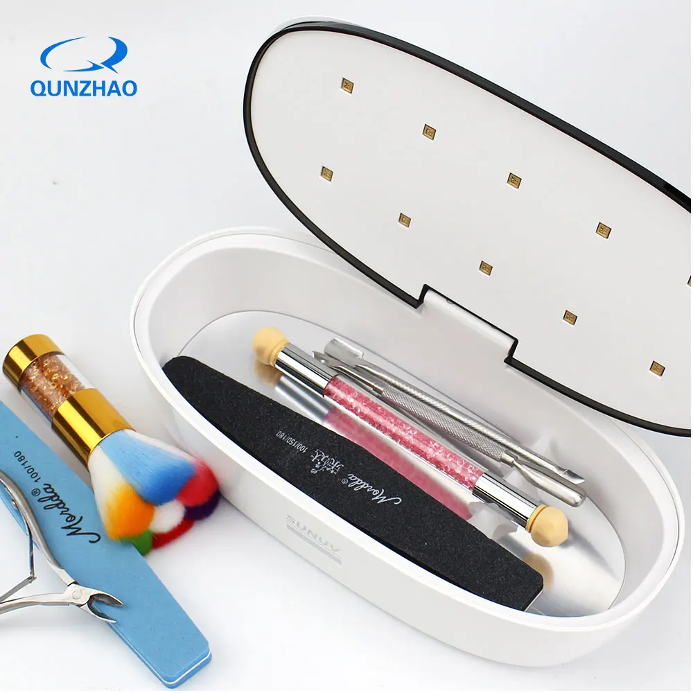 SUNUV S1 УФ Esterilizador дезинфекции с Батарея стерилизатор для маникюрных коробка