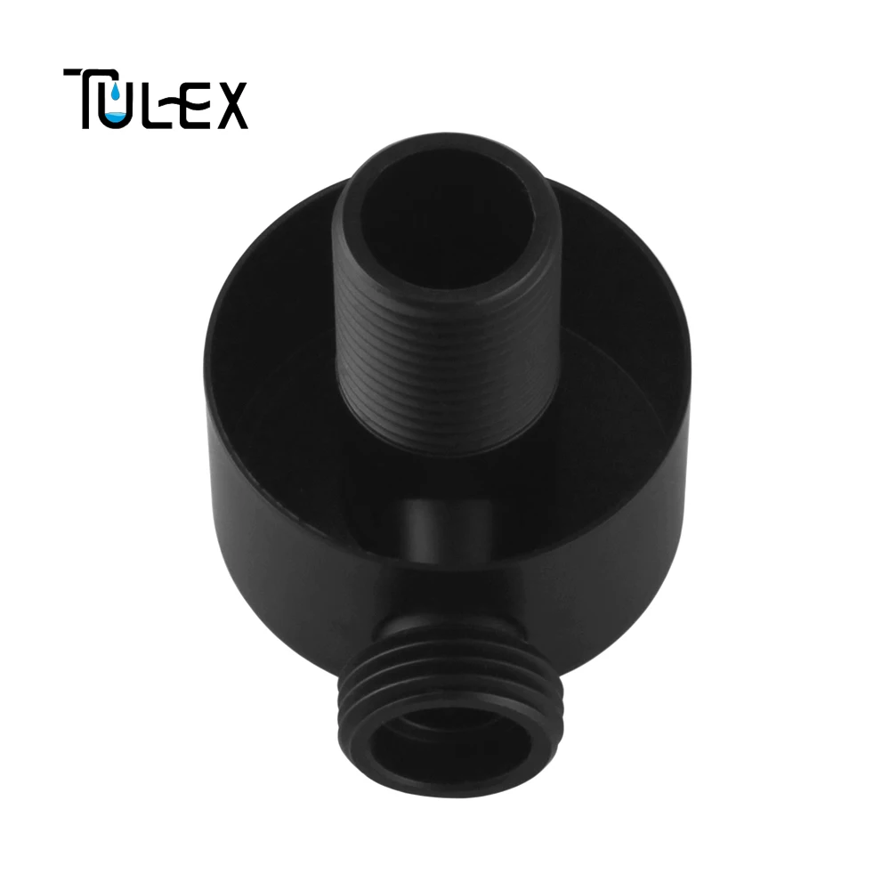 TULEX насадка для душа, аксессуары для душа, Круглая ванная комната, настенный соединитель, латунный корпус, кронштейн для ванной комнаты