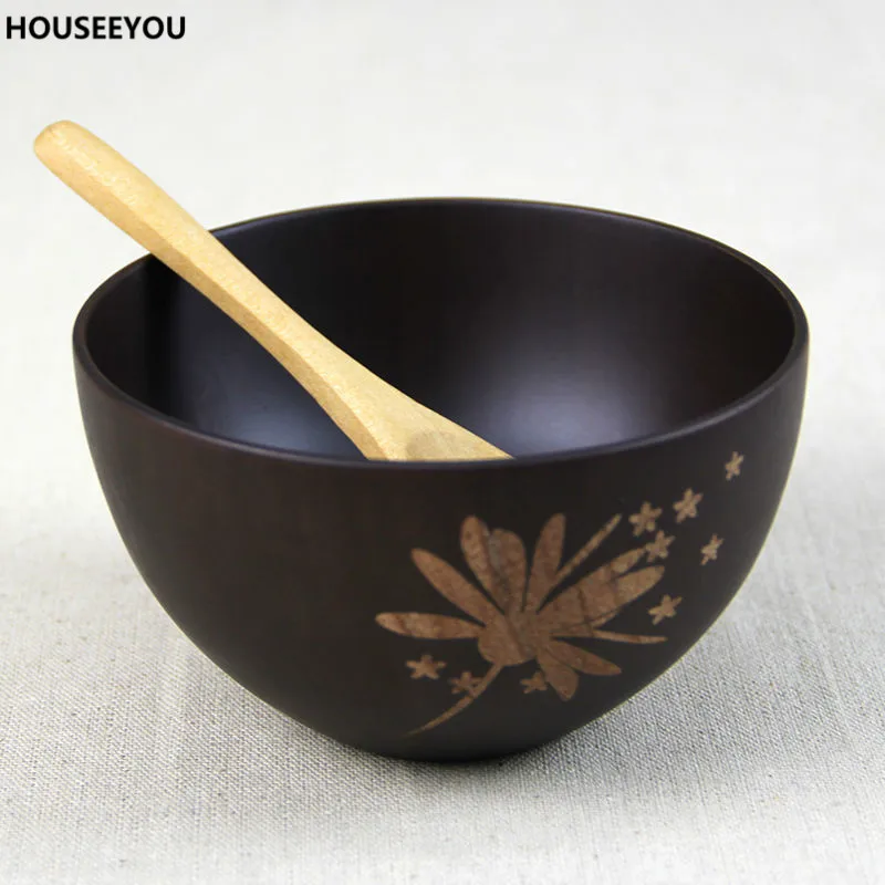 Деревянные столовые контейнеры ручной работы из искусственной древесины