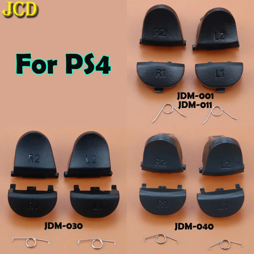 JCD 1 шт. для PS4 pro slim Controller L1 R1 + L2 R2 кнопки запуска пружины запасные части Sony PlayStation 4 |