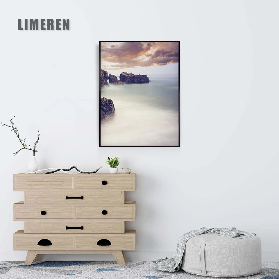 Cloudy landscape Pictures Wall Art Printing Painting Modern Canvas Living Room Home Decor Posters And Prints | Дом и сад