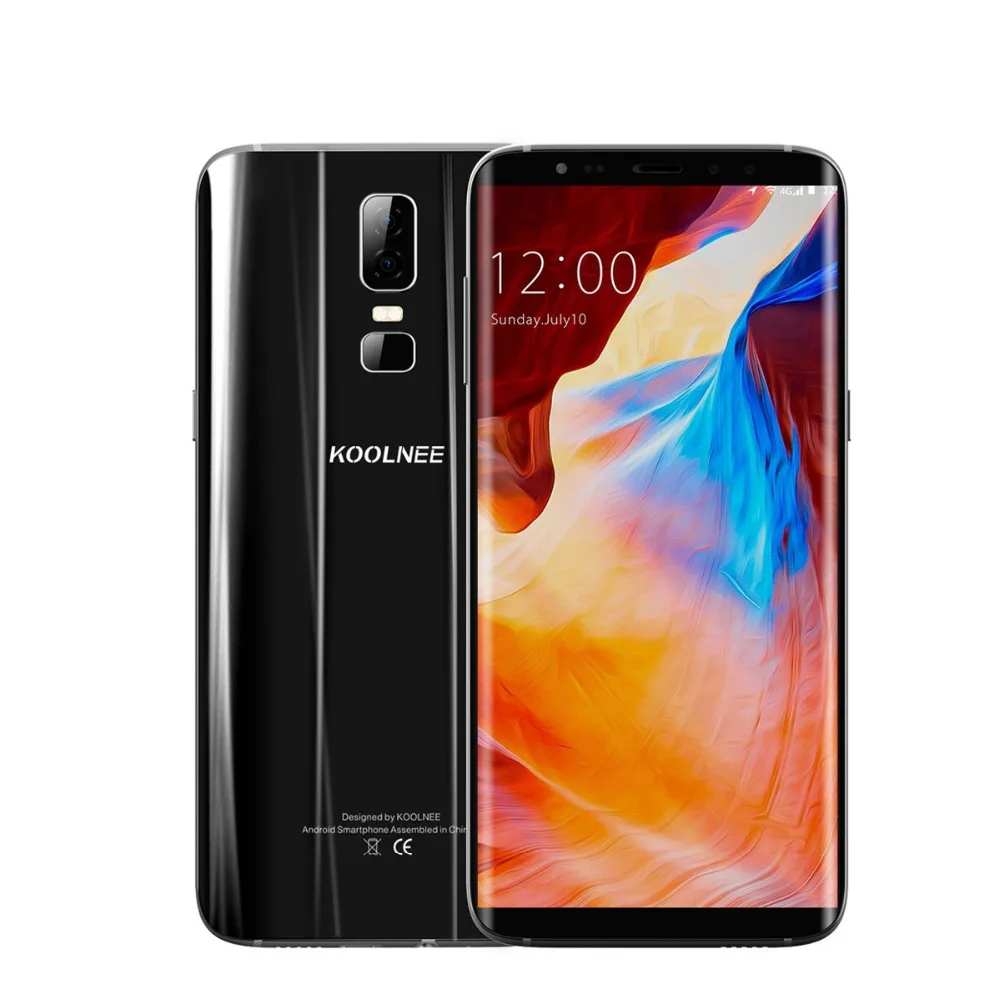 Koolnee K1 Original Android Phones MTK6750T Octa-Core 6.01&quot FHD+ 4GB RAM 64GB ROM Dual Lens 4G Smartphone Mobile | Мобильные