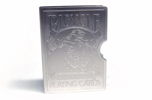 Волшебный реквизит Покер покер защитный зажим деформация черный/Серебряный