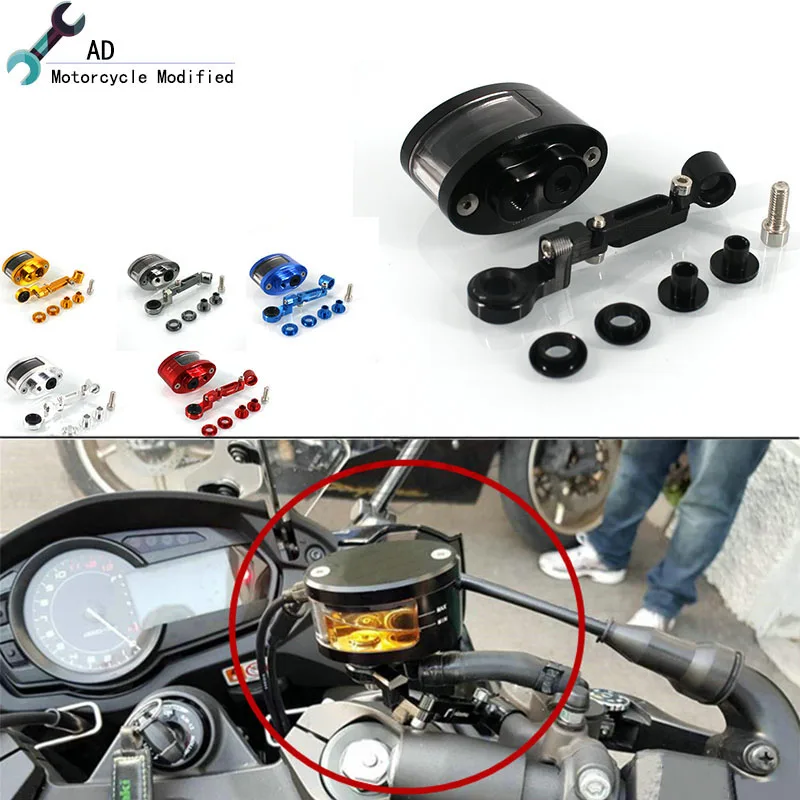 Тормозная жидкость резервуар сцепления бак масло чашка для Kawasaki ZXR250 ZXR400 ZXR750 ZX 9R 7R