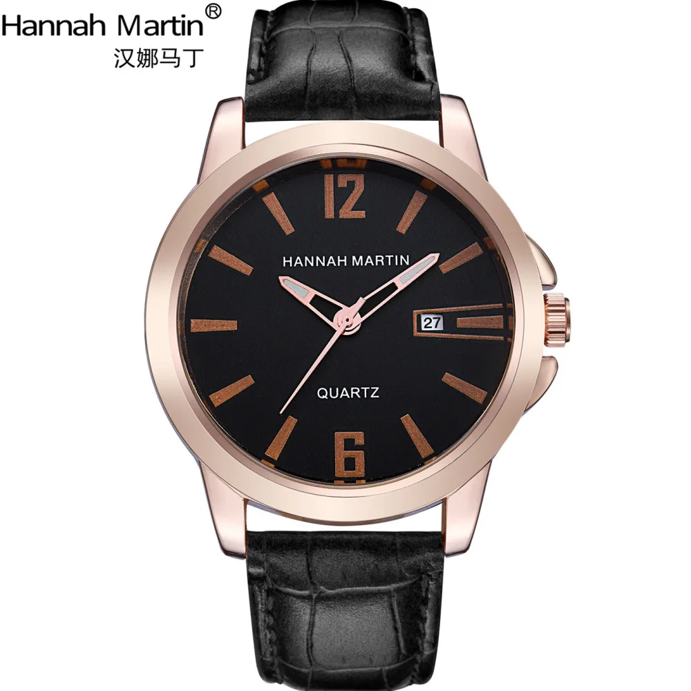 

relogio masculino 2020 New HM Complete Calendar watches luxury brand men quartz wristwatch fashion Gentle Watch erkek kol saati