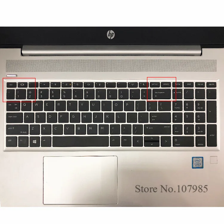 15 inch laptop Keyboard Cover Protector Skin For HP Probook 15.6" Laptop ProBook 450 G5 450 G6 455 G6 650 G4 470 G5 17.3 inch
