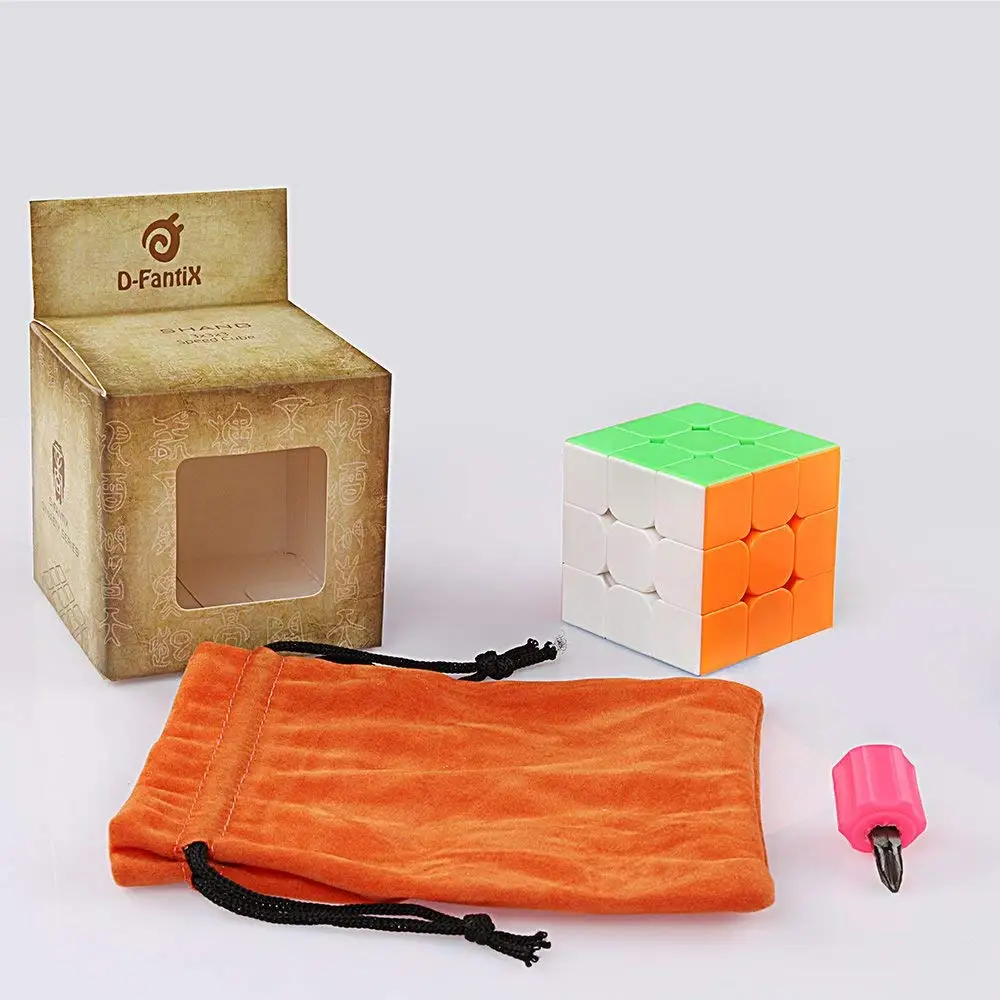 D FantiX Shang 3x3 speed кубик без наклеек 3x3x3 Magic Cube Puzzle Toy (серия династии)|Головоломки| |
