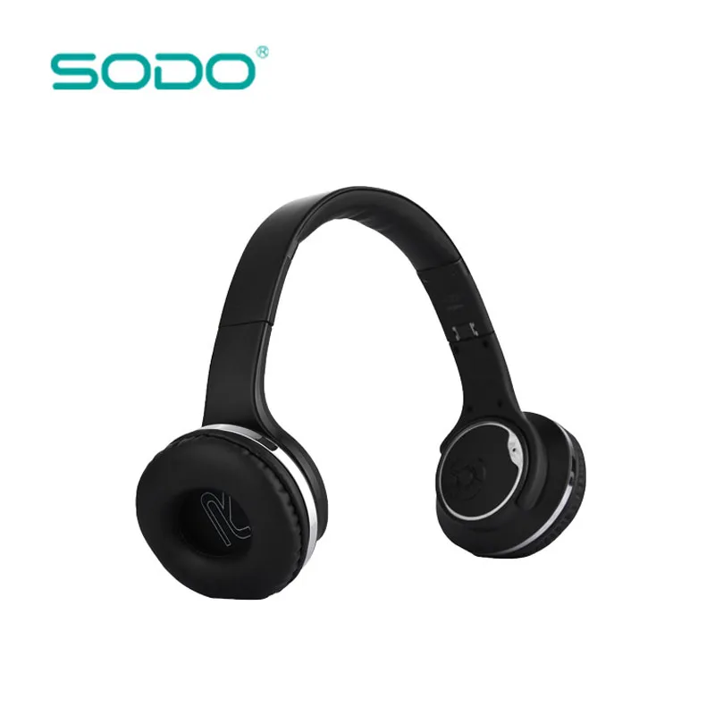 Оригинальная удобная беспроводная гарнитура SODO MH1 NFC 2 в 1 поворотная Bluetooth-колонка
