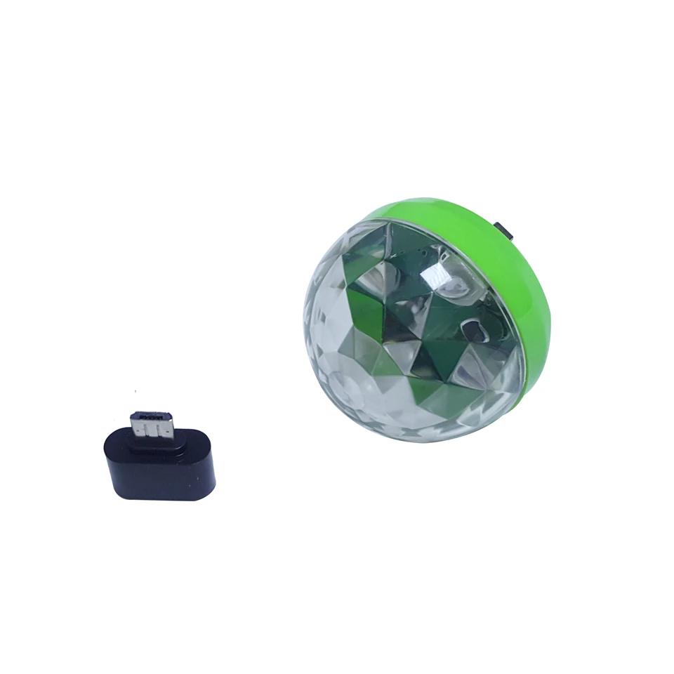 LINYEE мини USB диско-светильник 5 в светодиодный сценический светильник 2 режима Micro USB домашние вечерние красочное освещение сцены KTV светодиодный Декор