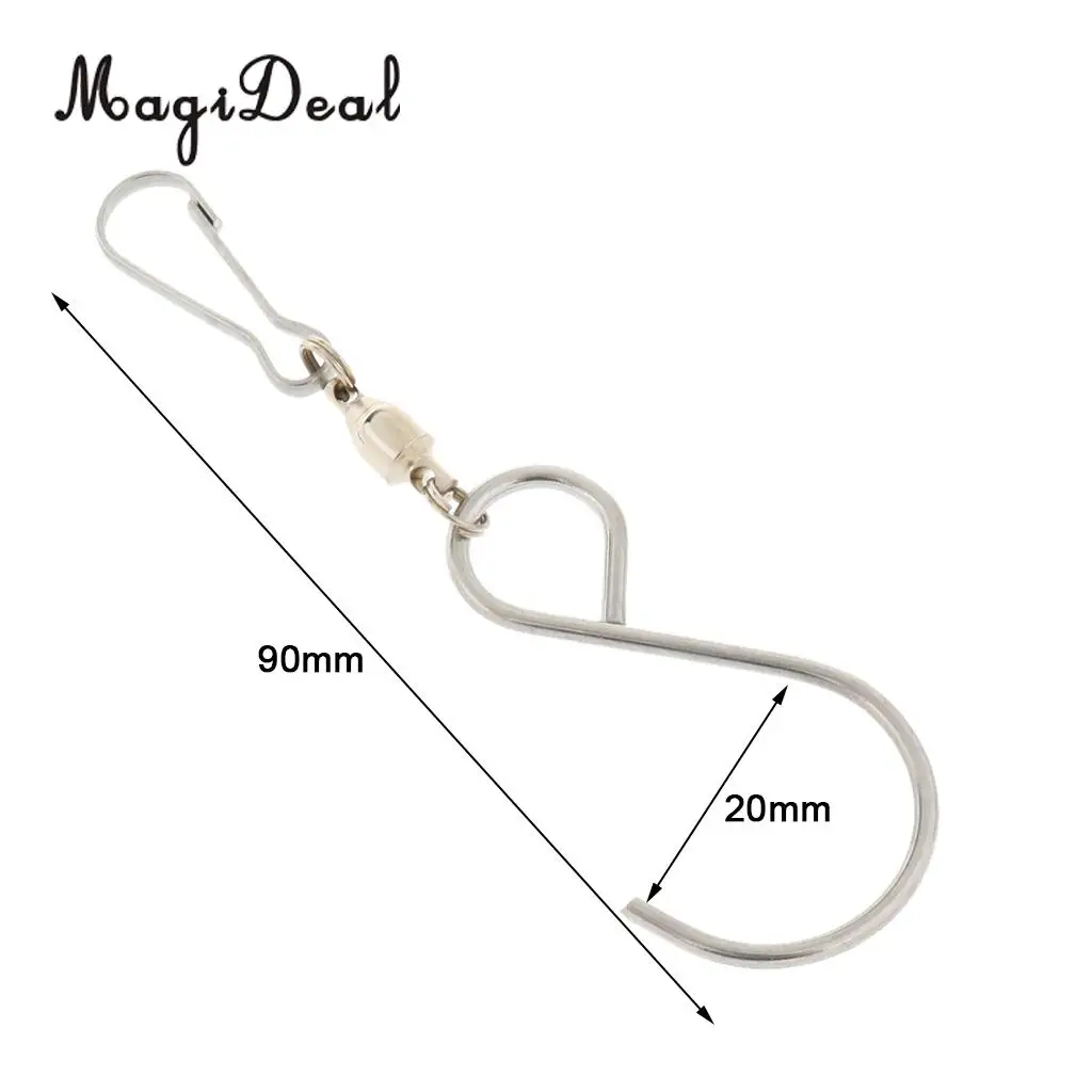 10Pcs Powerful Stainless Steel S Shape Bathroom Shower Curtain Hooks Rings With Clip #1 | Дом и сад