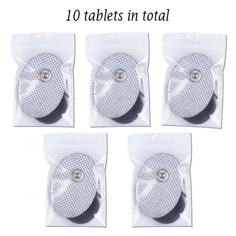 10 шт. электродные накладки для электрического иглоукалывания цифровой