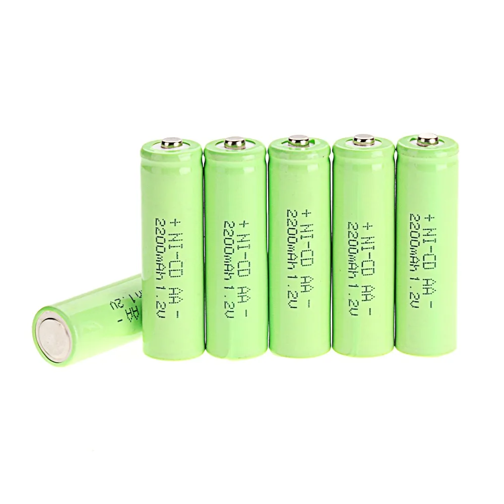 2~ 16Pcs Anmas power AA 2200mAh 1,2 V Ni-CD аккумуляторная батарея для фонариков игрушек