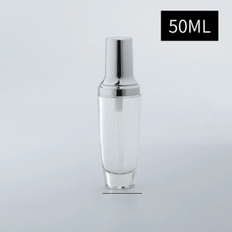 50ml Pump Bottle 20 г, 30 г, 50 г, 20 мл, 30 мл, 50 контейнеры для косметики, мл бутылка Стекло брызга насоса с дозатором для упаковки 100 мл 120 многоразовая бутылка баночка для крема - Цвет: 50ml Pump Bottle