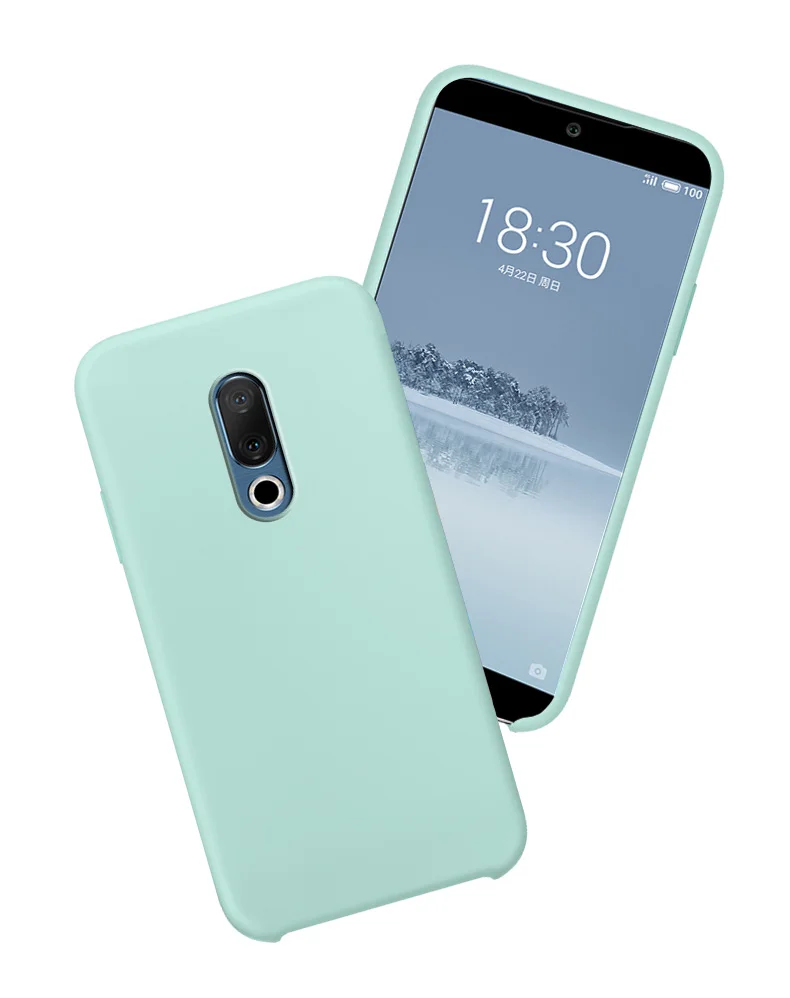 Meizu 16 Plus, чехол, мягкая Жидкая силиконовая задняя крышка, Meizu 16X, чехол для телефона, ультра тонкий, половина, защитная задняя крышка, Funda Capa Meizu 16 Capa