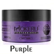 Purple Краска Mokeru с сильной фиксацией, Восковая краска для волос Grandma серая, одноразовая Пастельная краска для волос, крем для непостоянного цвета волос, воск для динамичных причесок - Цвет: Purple