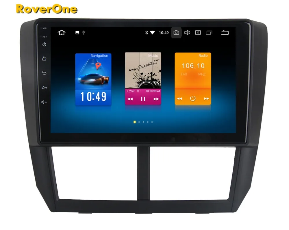 Android 9,0 Автомобильный мультимедийный плеер для Subaru Forester Impreza 2008-2012 Авторадио Bluetooth Радио Стерео навигация головное устройство