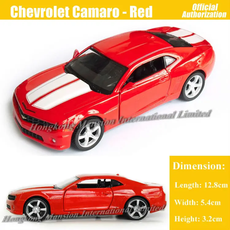 Модель автомобиля из литого металлического сплава в масштабе 1:36 для Chevrolet Camaro|alloy