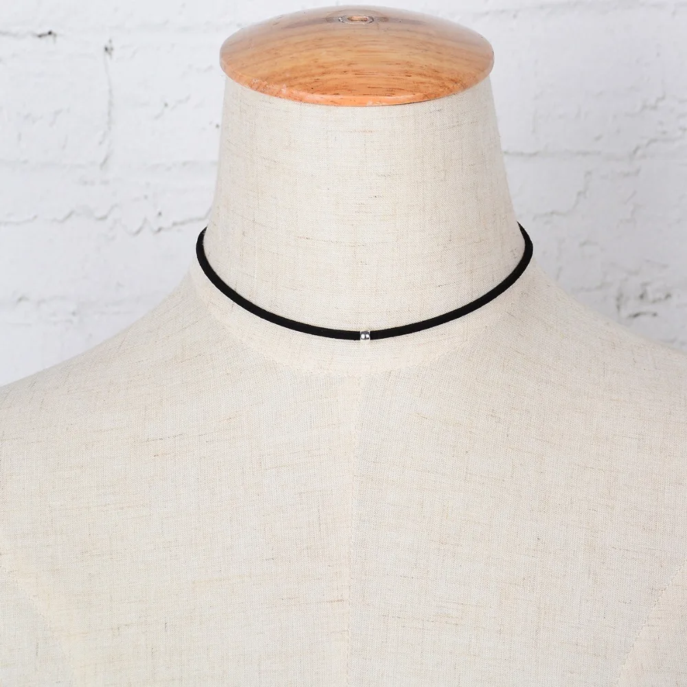 Женское бархатное колье-чокер в стиле стимпанк корейские Чокеры готическом 2016