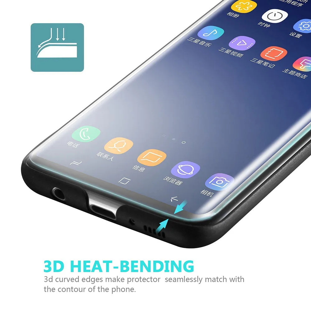 Suntaiho нано жидкий полный клей UV защитная пленка из закаленного стекла для Samsung Galaxy