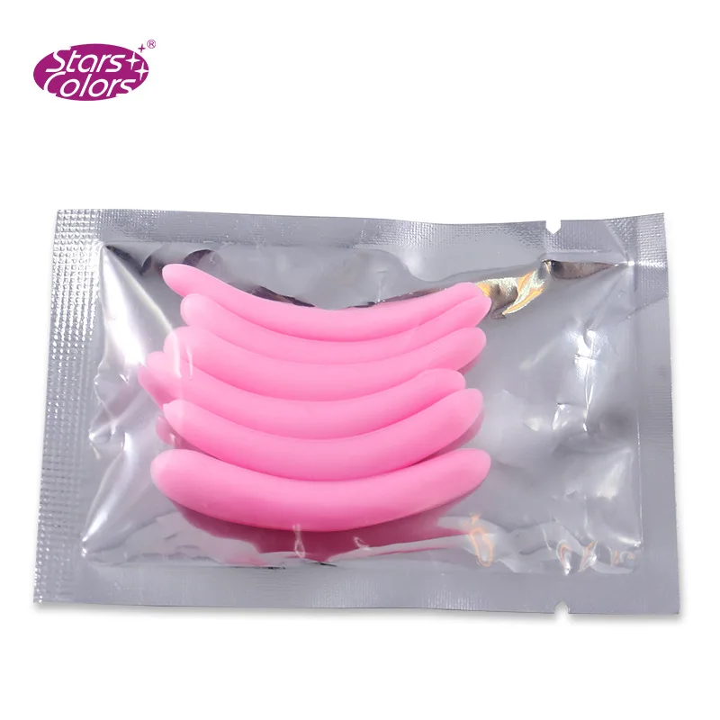 Perm eyelash silicone roll gasket perming rods Electric suit patch pink 3 different sizes Permanent WaveSticker | Красота и здоровье