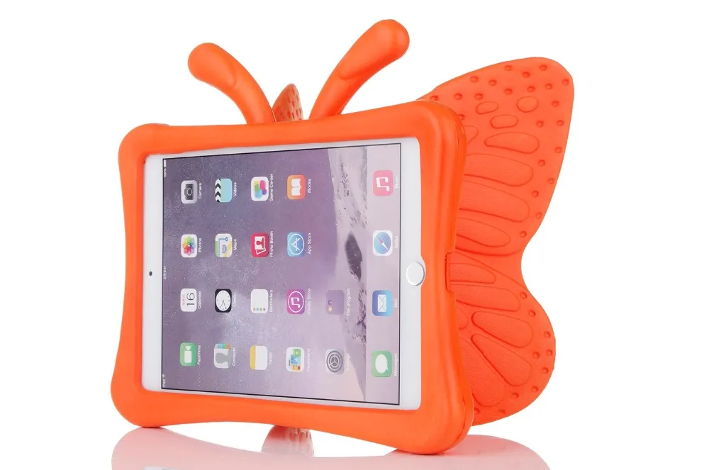 Хит, ударопрочный чехол EVA для iPad Mini 5 1 2 3 4, чехол для планшета с изображением бабочки из мультфильма для iPad Mini 5 MINI 3, детский безопасный чехол s+ pen