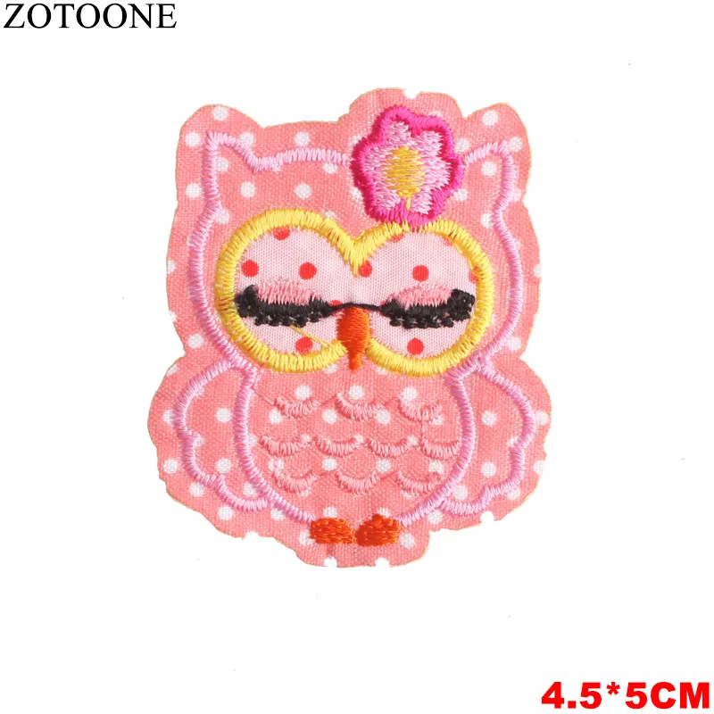 PE1032CT ZOTOONE железные нашивки в виде животных для детской одежды переводная вышивка волк нашивка со львом наклейка украшение для рюкзака аппликация E - Цвет: PE1032CT