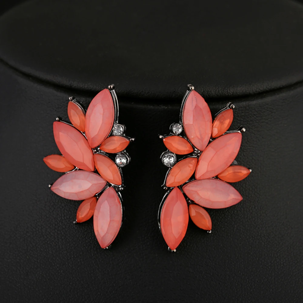 

New Arrival 2017 Big Brand Hot Sale Fashion Zircon Crystal Water Droplets Earrings For Women Girl Jewelry Boucle D'oreille E693