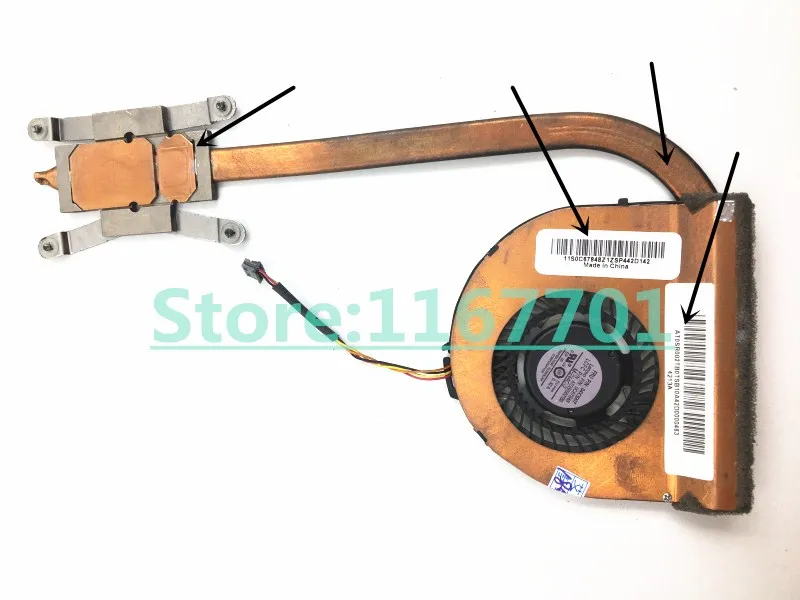 

Laptop/notebook Integrated CPU Cooling Radiator heatsink&Fan For Lenovo thinkpad T440 T440I AT0SR002TB0 04X3907 0C67848