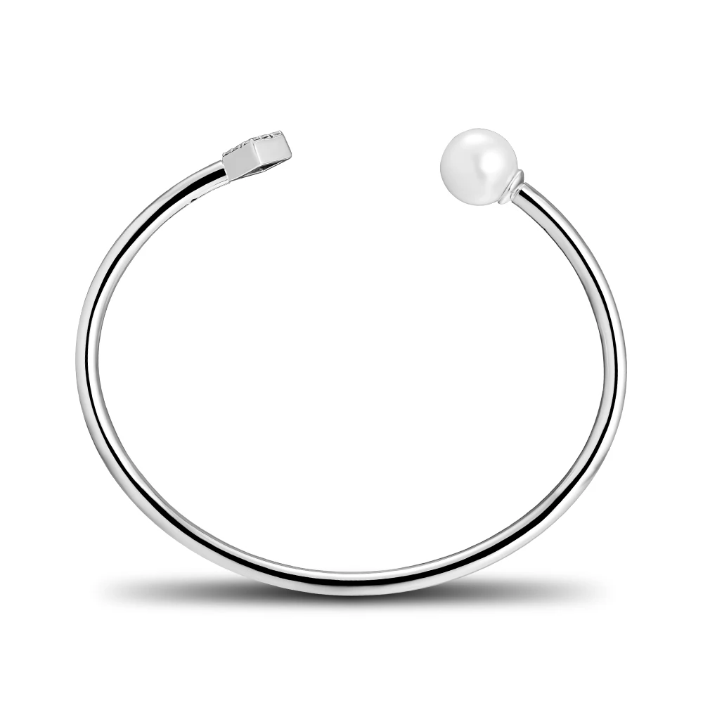 

Timeless Elegance Bangles 100% 925 Sterling-Silver-Jewelry Free Shipping