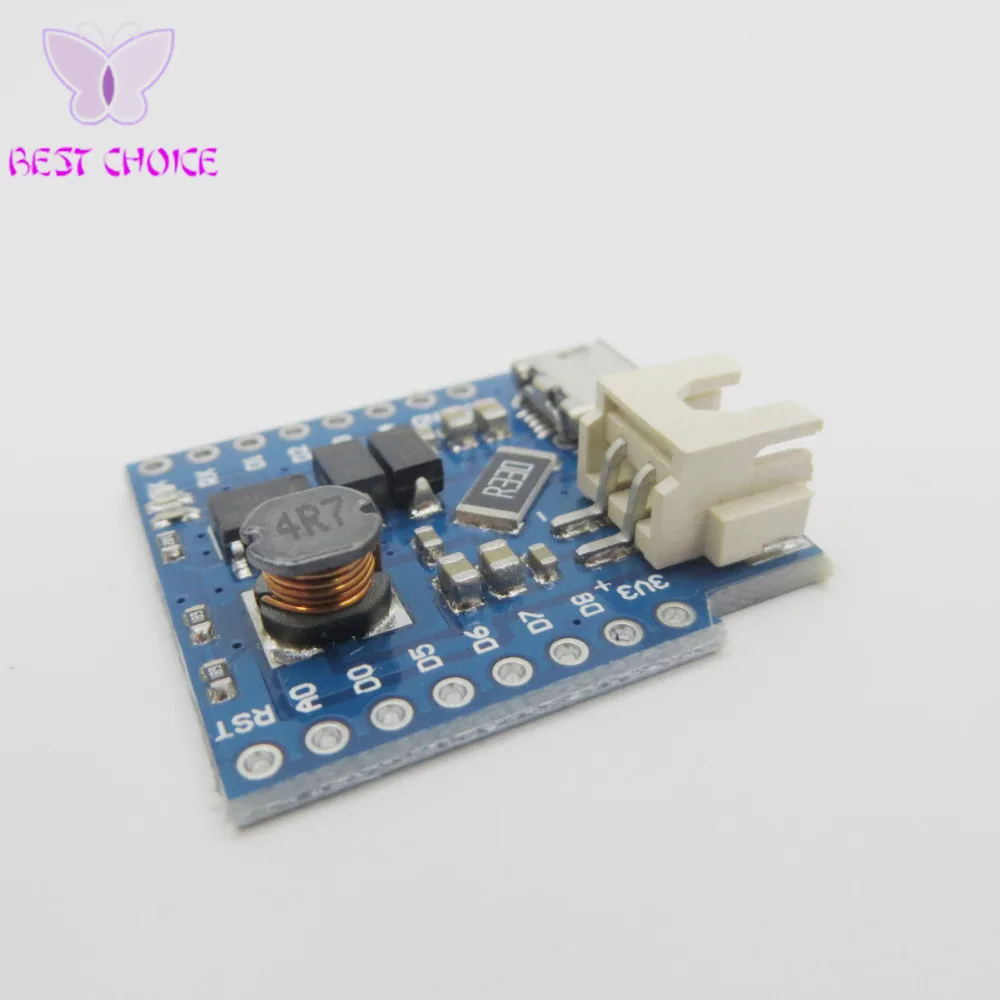 1 шт. Защита аккумулятора для WeMos D1 mini одна литиевая батарея Зарядка и поддержка
