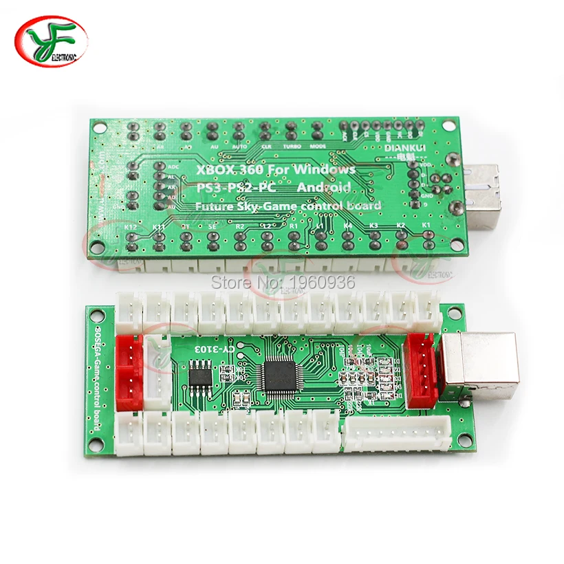 DY Arcade Kit PC PS2 PS3 (XBOX 360 для Windows) 4 в 1 USB энкодер Аркада HAPP стиль Joystck американские