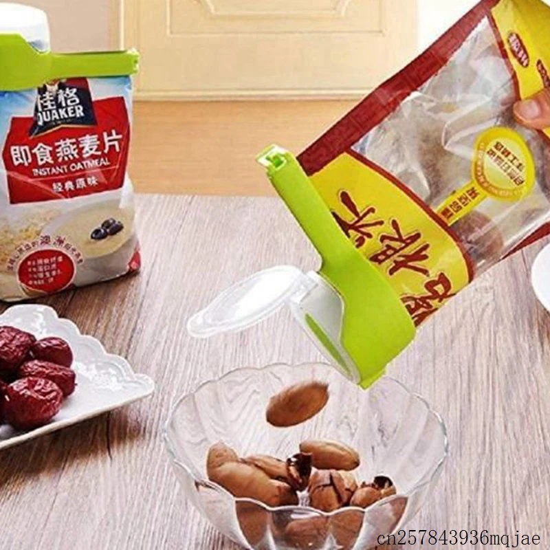 Зажим для упаковки пищевых продуктов зажим с большим разрядным соплом хранения 2