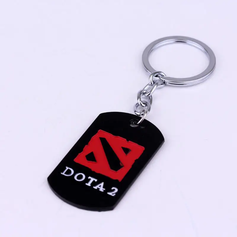 Dota 2 брелок битва Арена Логотип Собака бирки подвеска брелок|Брелоки| |