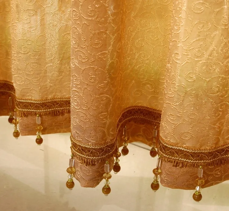 Занавески для спальни гостиной занавески из бисера 3 шт./лот жаккардовые