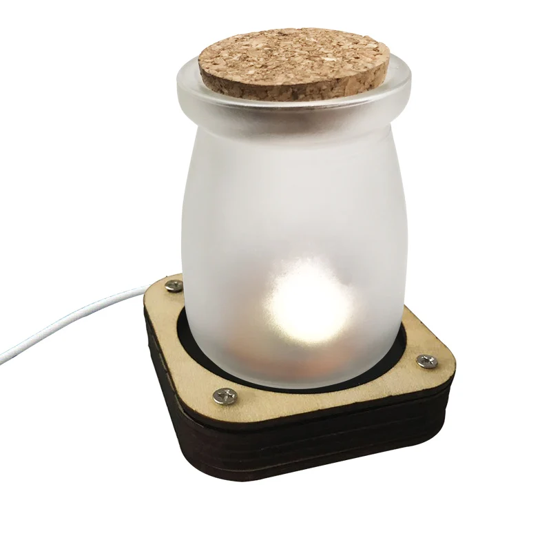 Mindyn Беспроводной светильник передачи мигание бутылке стволовых DIY обучающие