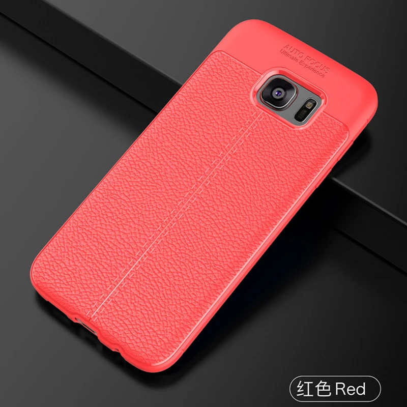 Роскошная задняя крышка YUETUO из ТПУ для телефона etui coque cover case for samsung galaxy s7 edge s7edge s