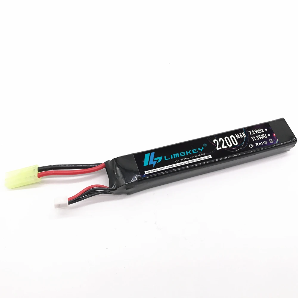 2 шт. Limskey 11 1 В 2200 мАч 30C Max 60C 3S мини-страйкбольный пистолет радиоуправляемая модель
