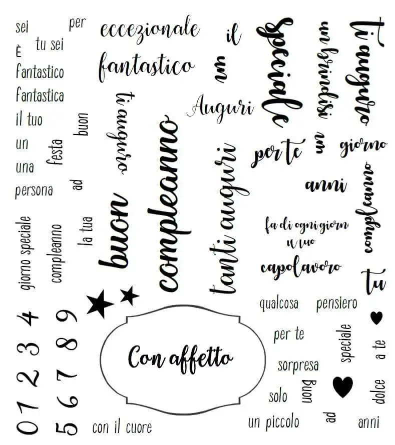 Итальянская Прозрачная силиконовая печать/печать для сделай сам